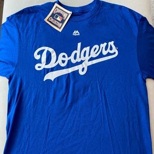 MLB Los Angeles Dodgers Mike Piazza jersey T-Shirt